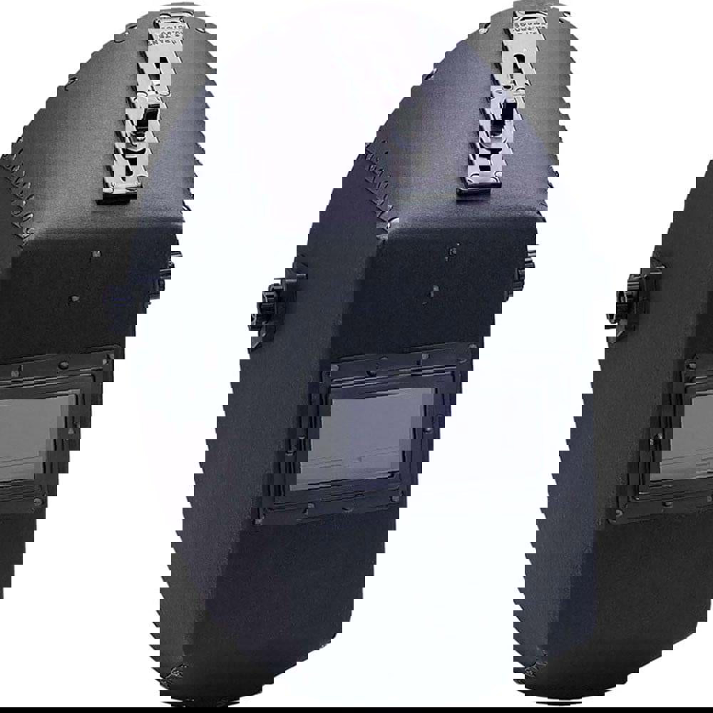 Welding Helmet: Black, Vulcanized Fiber, Shade 10